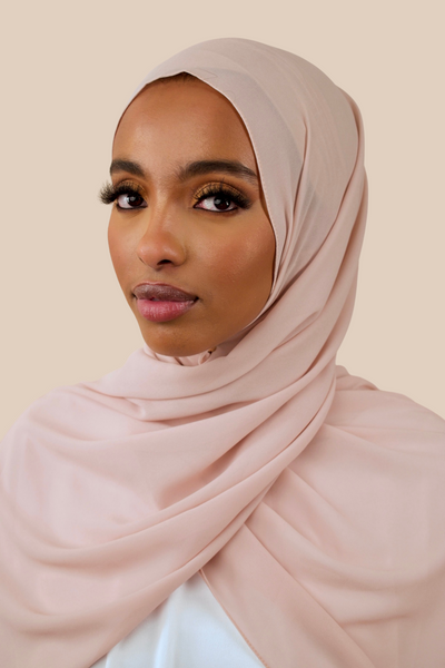 Premium Chiffon Hijab | Bone - Sabaah's Boutique