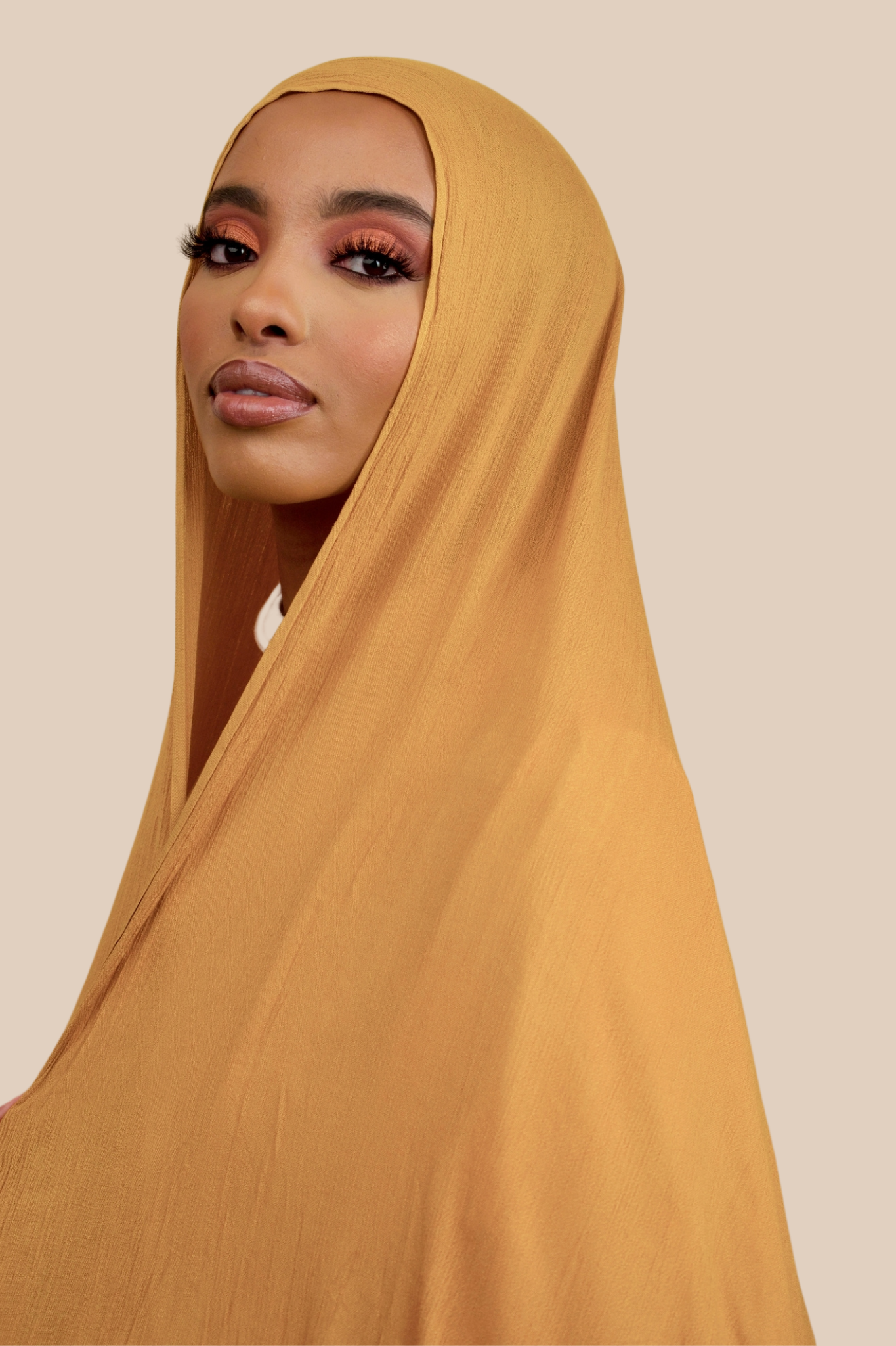 Crinkled Rayon | Amber - Sabaah's Boutique