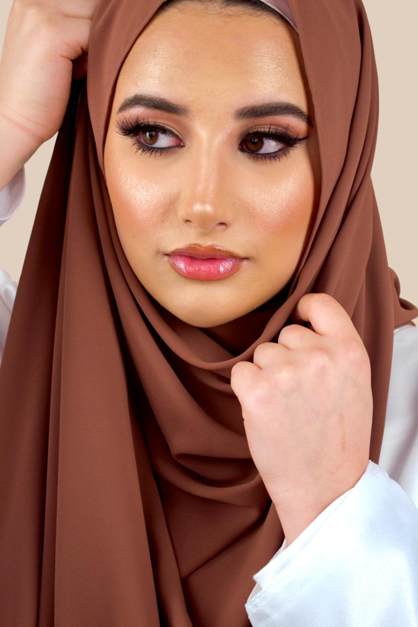 Deluxe Chiffon | Walnut - Sabaah's Boutique