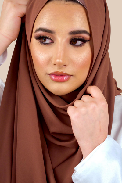 Deluxe Chiffon | Walnut - Sabaah's Boutique