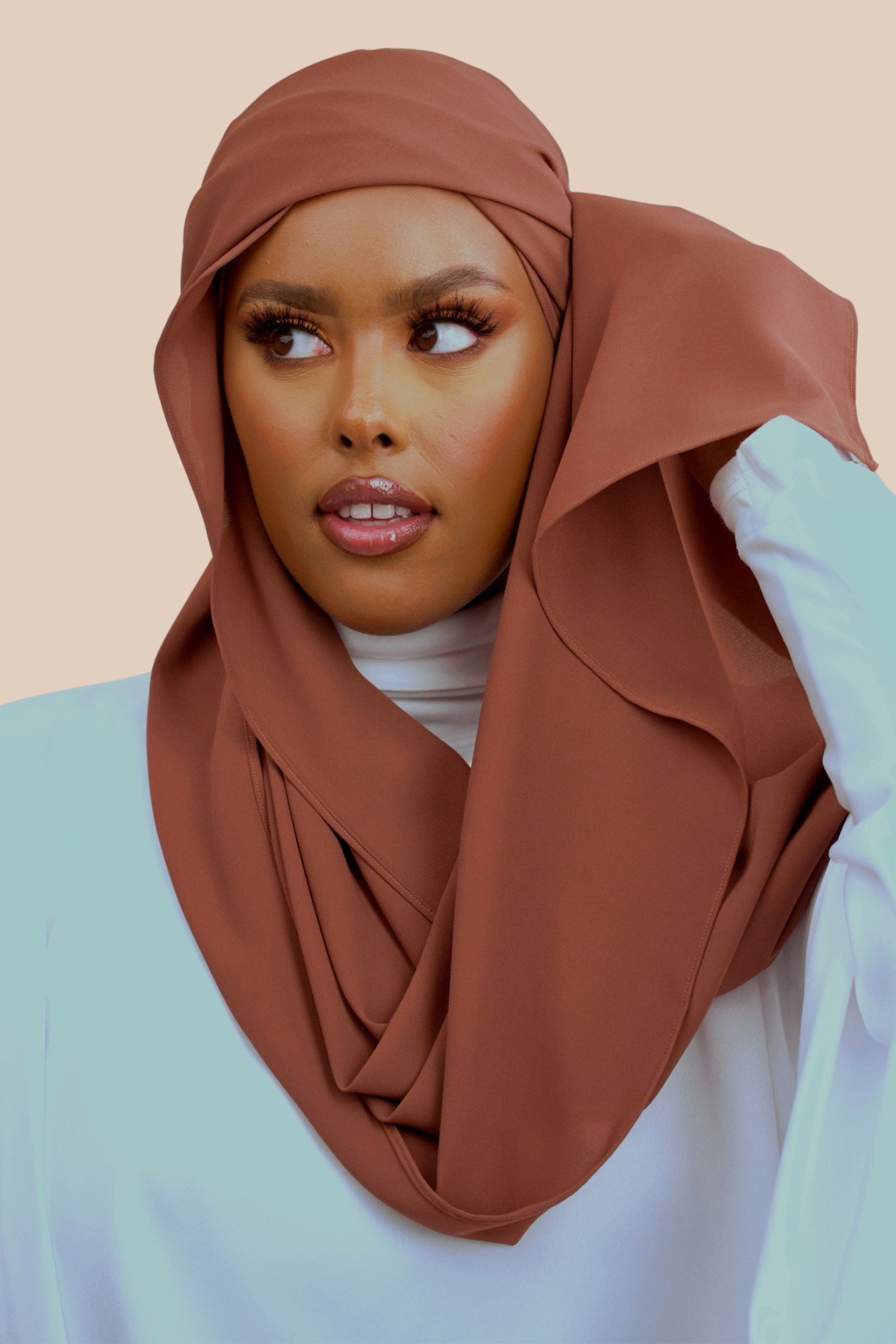 Deluxe Chiffon | Walnut - Sabaah's Boutique