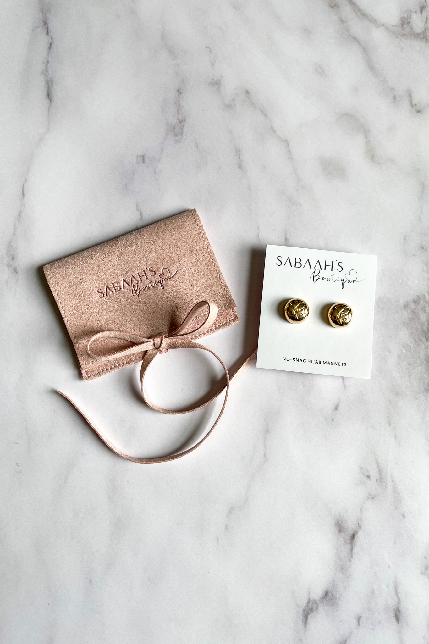 No-Snag Hijab Magnets | Gold - Sabaah's Boutique
