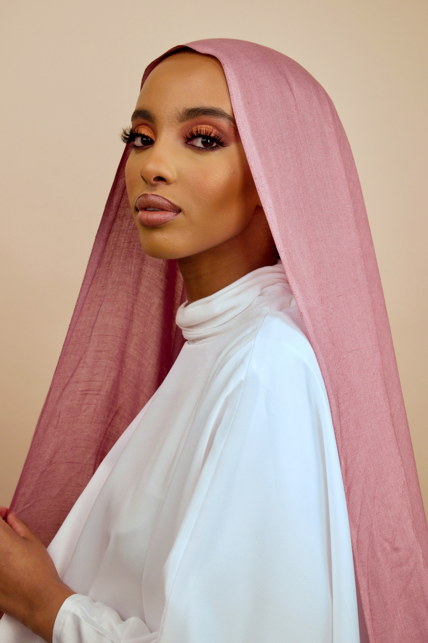 Bilqais | Blush Rayon - Sabaah's Boutique