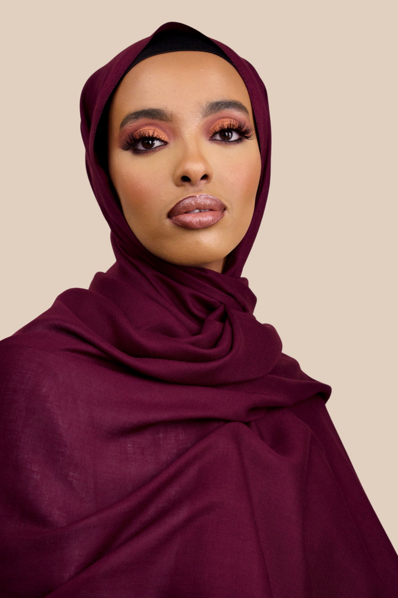 Pareesa | Plum Rayon - Sabaah's Boutique