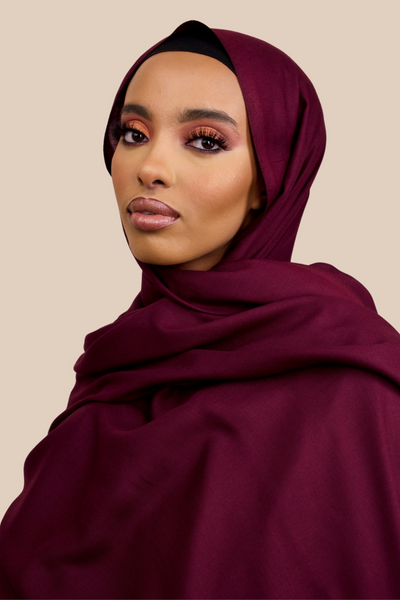 Pareesa | Plum Rayon - Sabaah's Boutique