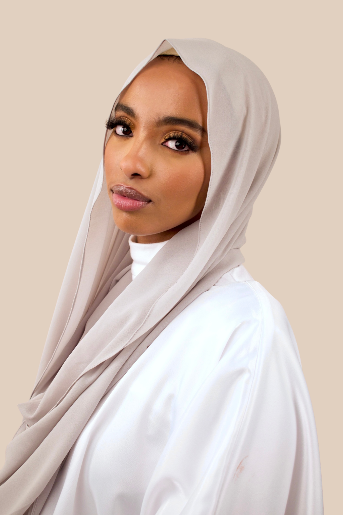 Premium Chiffon Hijab | Dry Mint - Sabaah's Boutique