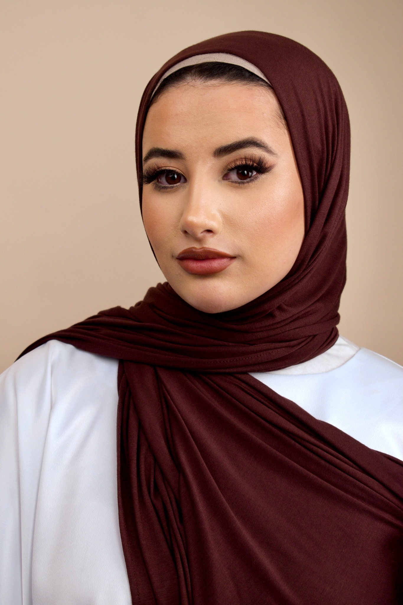Premium Jersey Hijab | Cocoa - Sabaah's Boutique