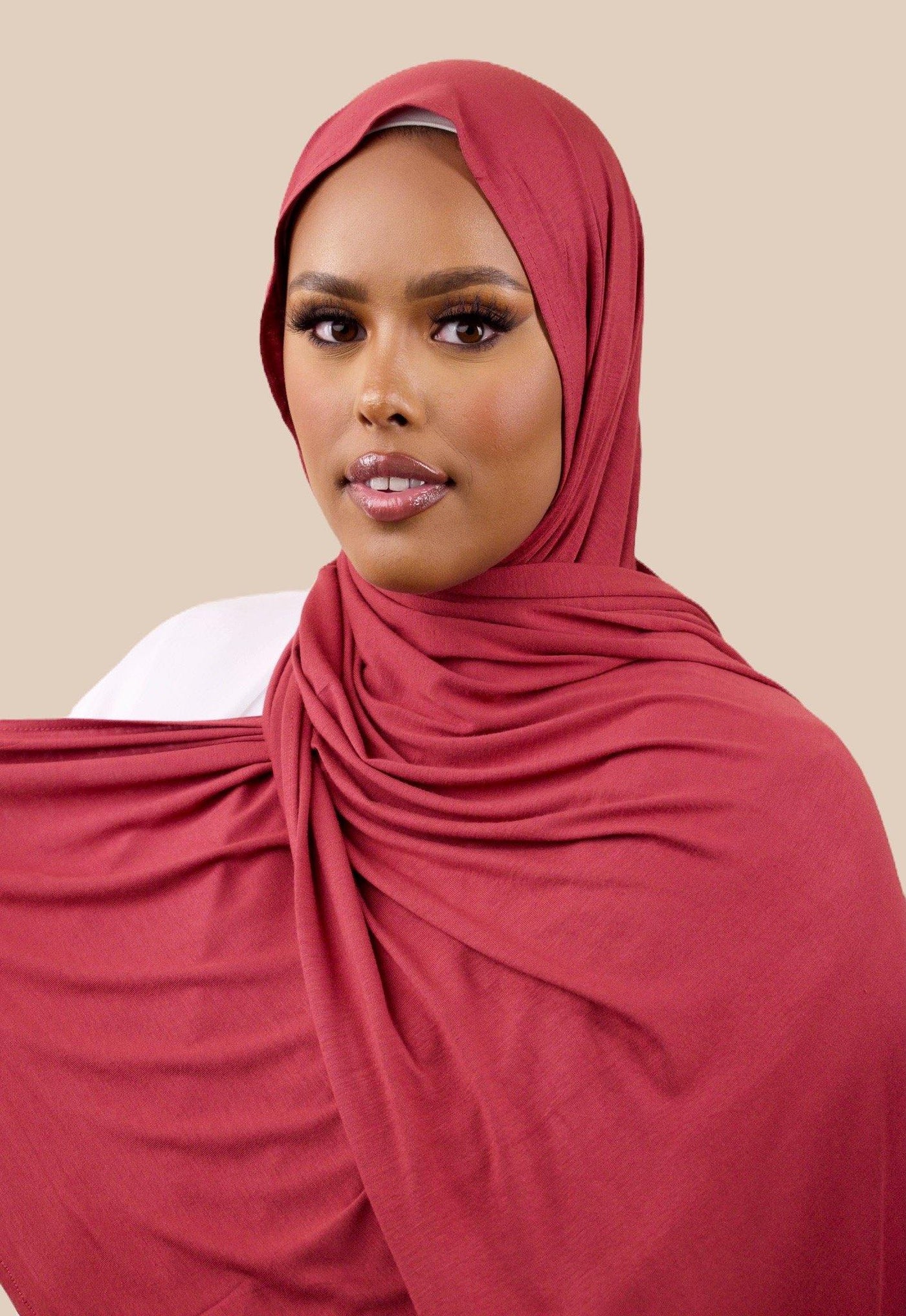 Premium Jersey Hijab | Rosewood - Sabaah's Boutique