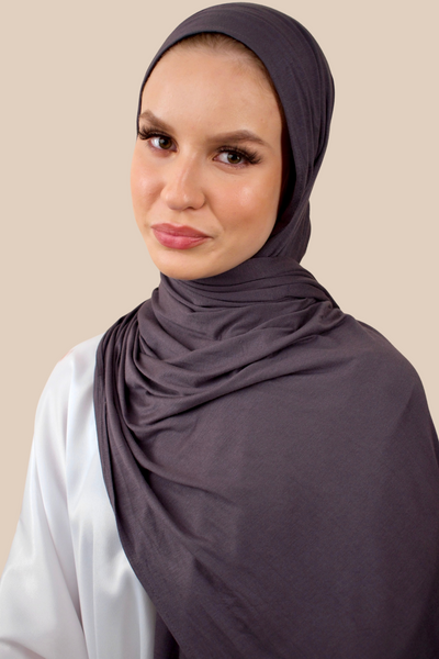Premium Jersey Hijab | Lead - Sabaah's Boutique