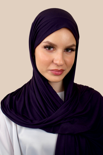 Premium Jersey Hijab | Navy - Sabaah's Boutique